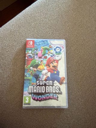 Nintendo Switch Super Mario Bros Wonder Sin Abrir