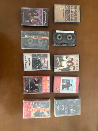 Lote 10 Casetes Varios Artistas 3€ cada uno