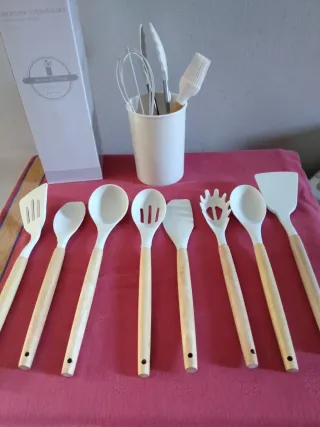 Set Utensili Cucina Silicone 12 Pezzi