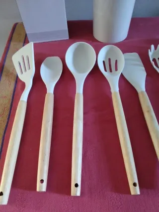 Set Utensili Cucina Silicone 12 Pezzi