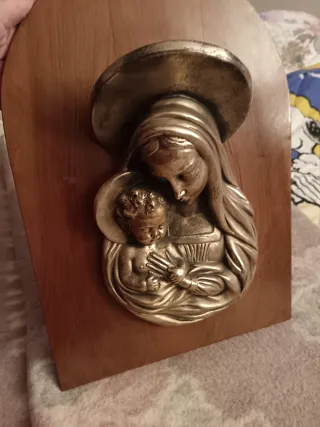 Quadro Madonna con Bambino vintage