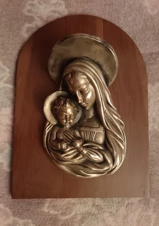 Quadro Madonna con Bambino vintage