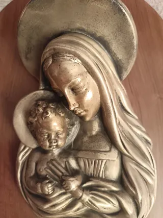 Quadro Madonna con Bambino vintage