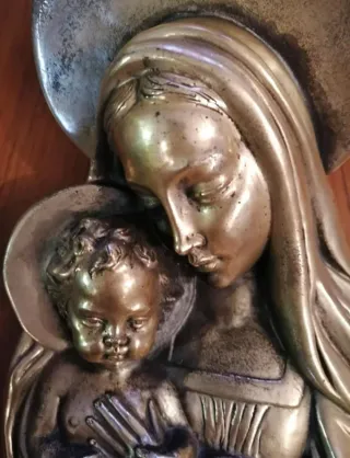 Quadro Madonna con Bambino vintage