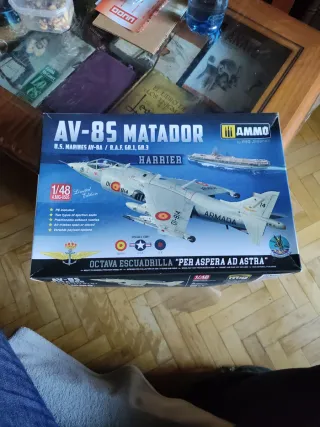 Maqueta Ammo 1/48 AV-85 Matador Harrier