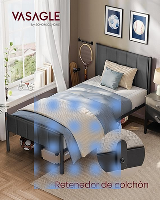 Marco de Cama Individual 90x190 cm VASAGLE.