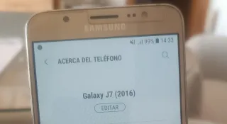 Samsung J7 Dorado 16 GB