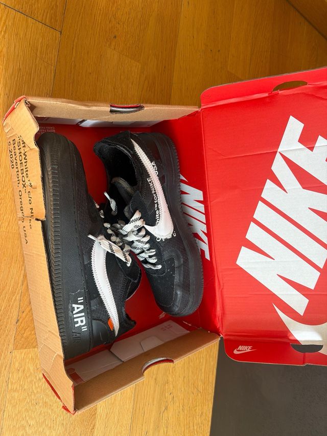 Nike Air Force 1 x Off-White Negro