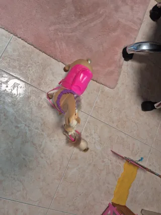 Juego de caballos de juguete