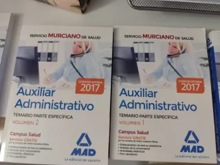 Libros Oposiciones Auxiliar Administrativo MAD