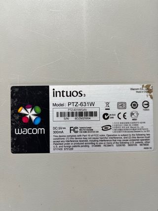 Tableta Gráfica Wacom con Lápiz