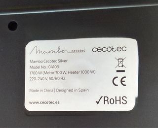 Robot de cocina Cecotec Mambo