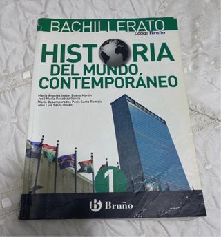 Libro historia del mundo contemporáneo bachiller