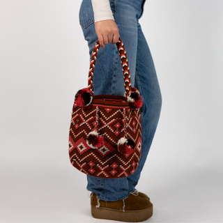 Bolso de ganchillo Boho original Wayuu bolso de ho