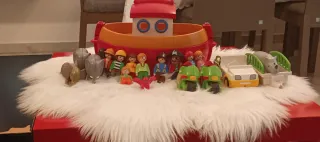 Barco Pirata Playmobil con Figuras y Animales