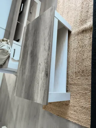 Mesa de centro elevable madera