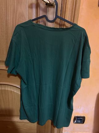 Camiseta color verde de west point de Primark