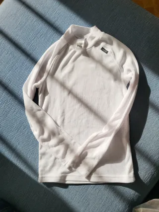 Camiseta térmica Wedze blanca talla10