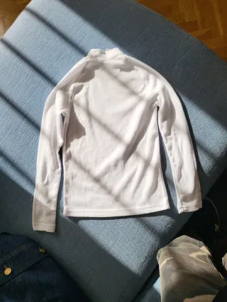 Camiseta térmica Wedze blanca talla10