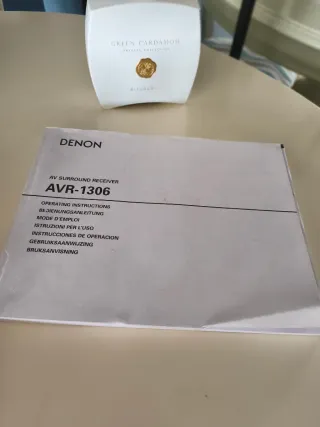 Denon Home Cinema Receiver 5.1 + Subwofer.