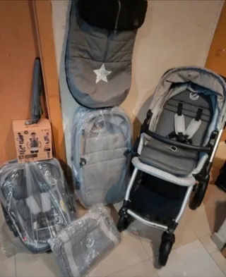 Cochecito Bebé Jane Kawai Trio + Accesorios