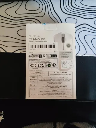 Ratón Attack Shark X11 Negro