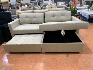 Sofá Cama Arcon 220cm Beige