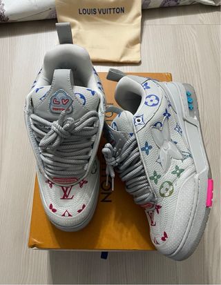 Scarpe Louis Vuitton Arcobaleno come nuove