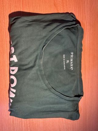 Camiseta verde de west point de Primark