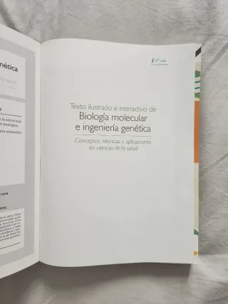 Texto ilustrado e interactivo de biología molec...