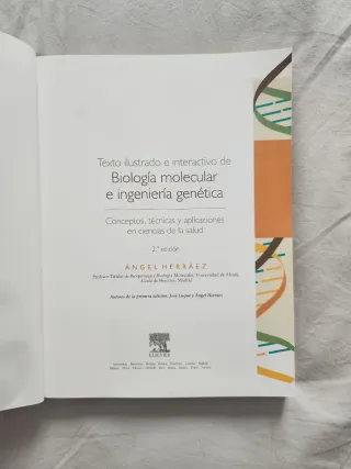 Texto ilustrado e interactivo de biología molec...