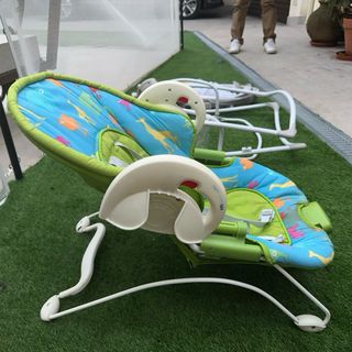 Hamaca para bebé con estampado de animales