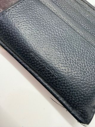 Portafoglio Piquadro Pelle Marrone Nero