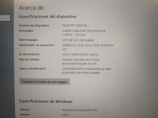 Portátil YEPO 12" Plata