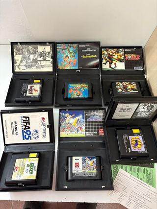 SEGA Mega Drive Juegos (Hockey, Soccer, Pinball)