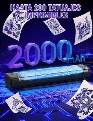 Impresora Térmica Tattoo Bluetooth