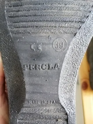 Zapatos de trabajo negros mujer