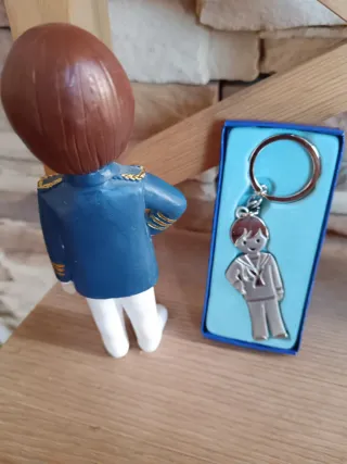 Muñeco y Llavero Comunión Niño