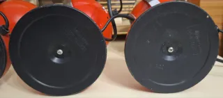 3 Lampade Veneta Lumi Space Age eye ball vintage