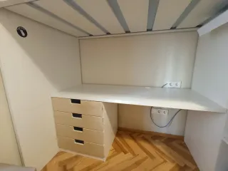 Habitación infantil / juvenil IKEA blanca