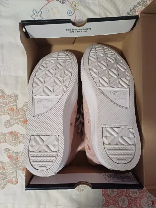 Converse All Star plataforma rosas