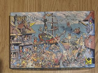 Puzzle 500 piezas Trefl Puerto