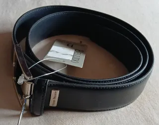 Cinturón Piel Vacuno Miguel Bellido Negro