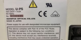 Alimentatore Olympus U-PS per microscopio