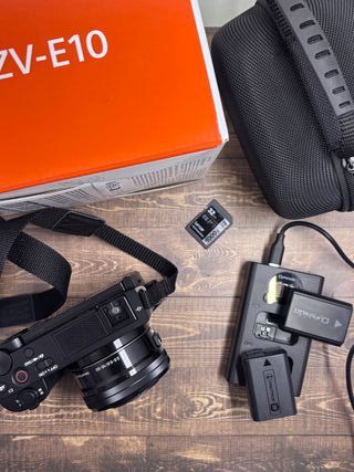 Cámara Sony ZV-E10 + Lente 16-50mm