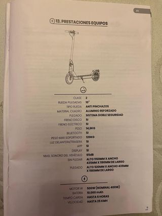 Patinete Eléctrico Olsson Fresh Advance