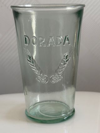 Vaso Cerveza Dorada Tenerife Años 70