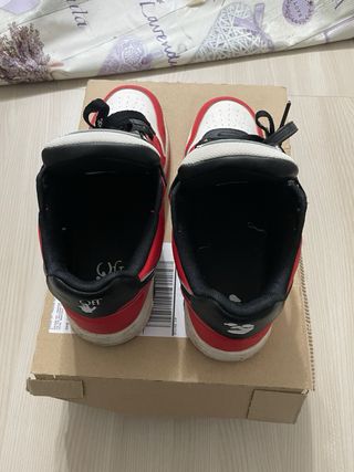 Scarpe Off White Rosse e Bianche