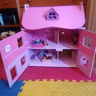 Casita de muñecas de madera Imaginarium