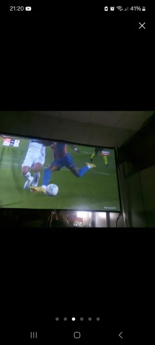 Proyector LED Android Blanco